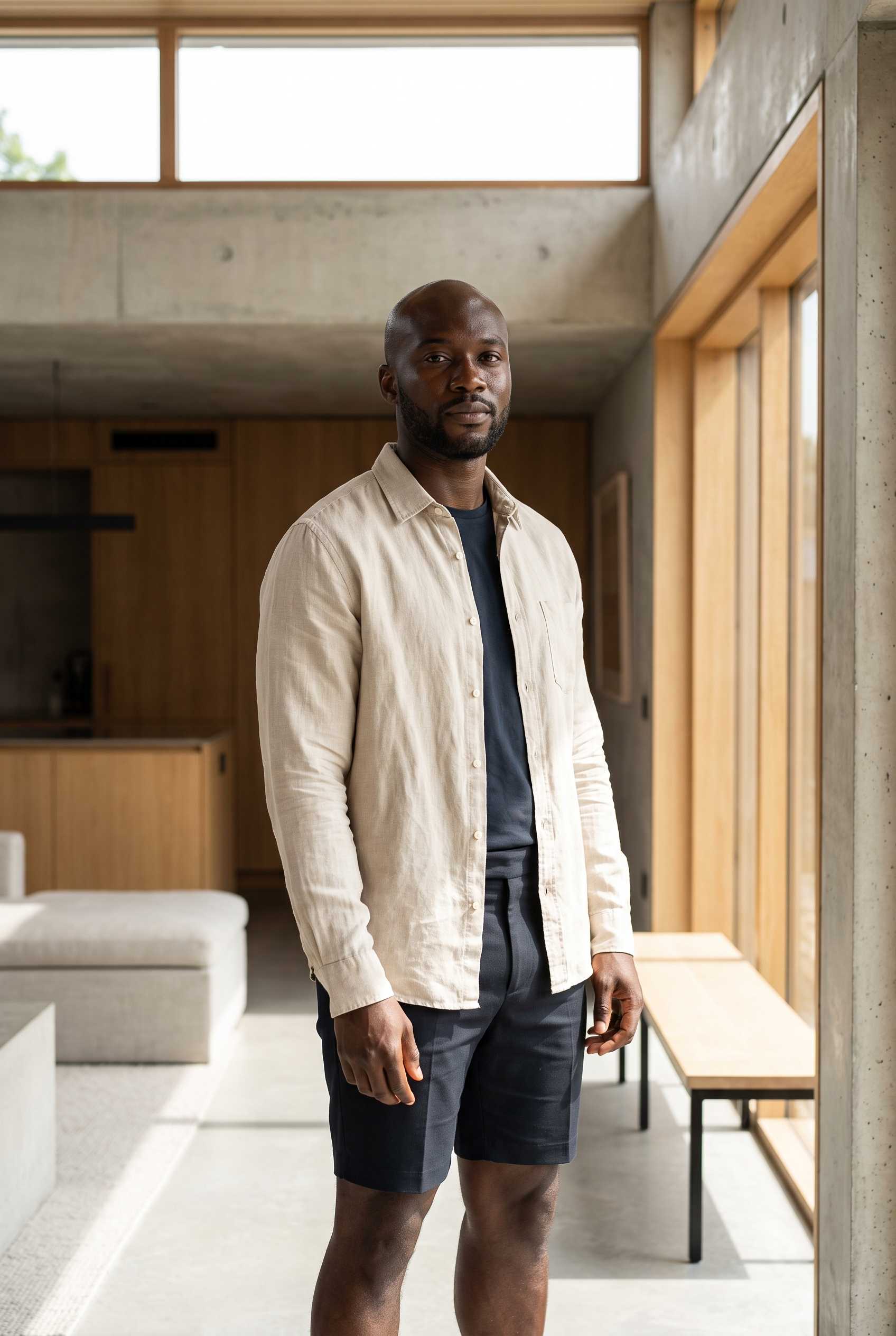 Tariq Mensah, male AI creator for a private body rating