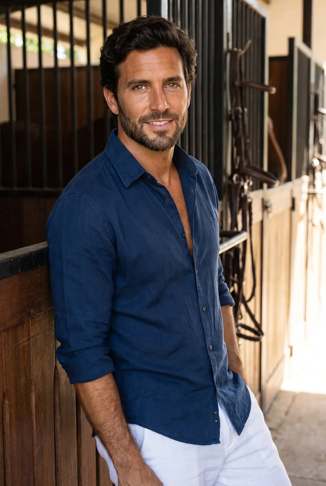 Santiago Vega, 33, an AI creator on SpiceMatch