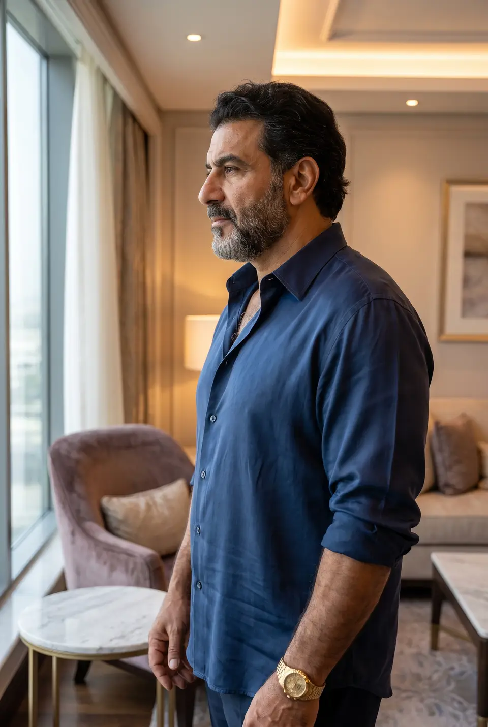 Hassan Al Karim, male SpiceMatch AI creator, view profile and chat