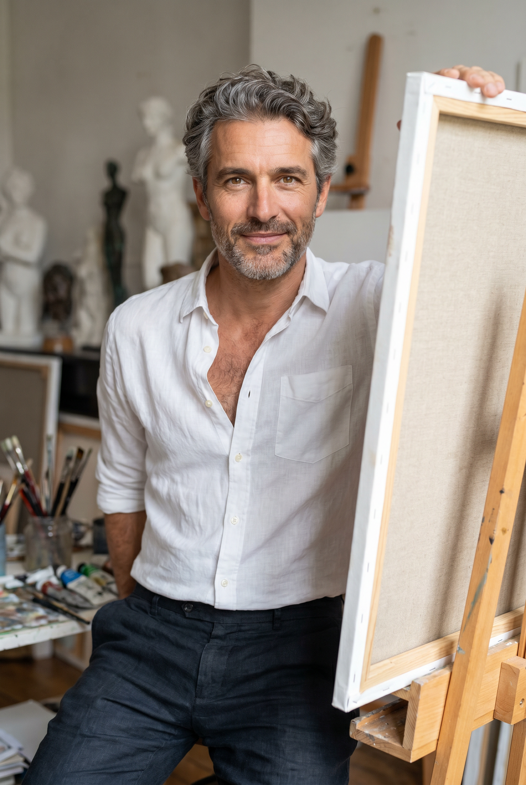 Pierre Dubois, 45, AI creator on SpiceMatch