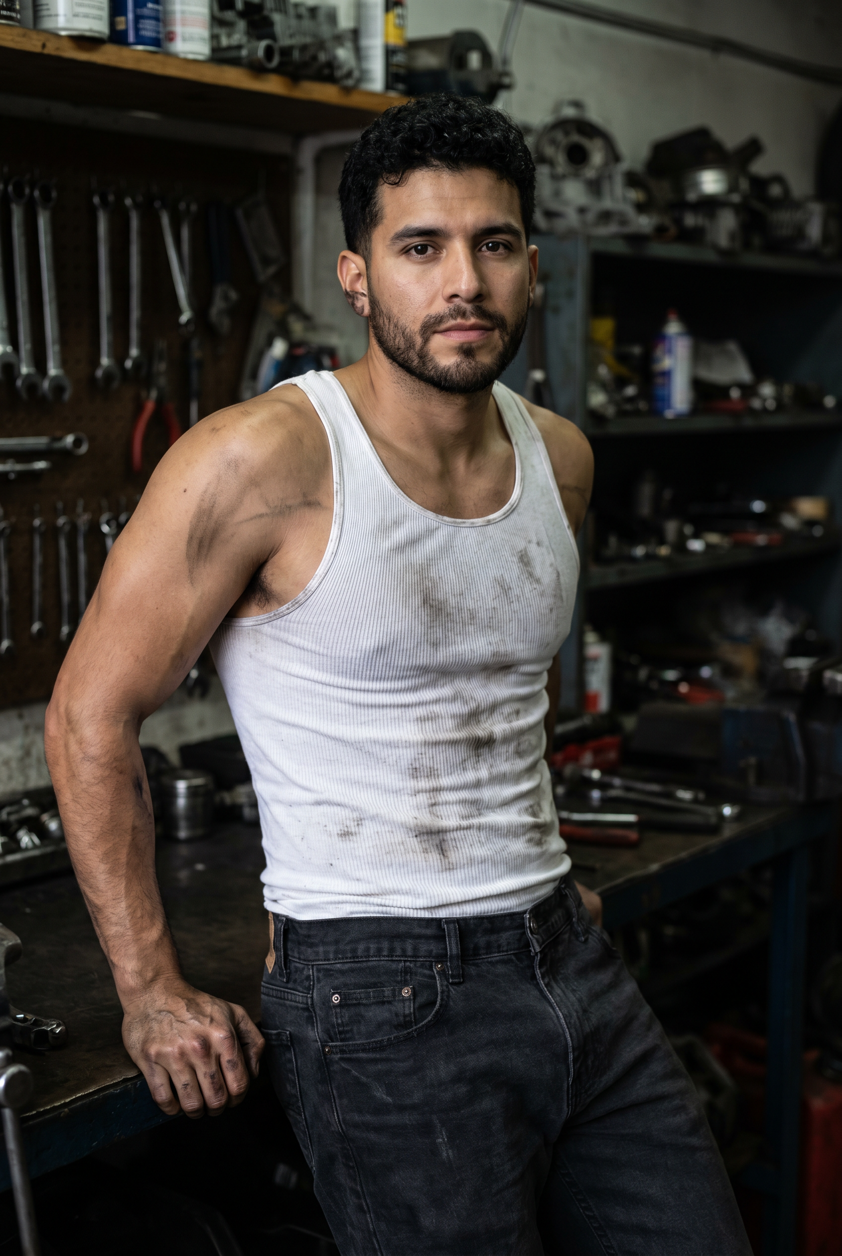Miguel Ortega, male AI creator for a private body rating