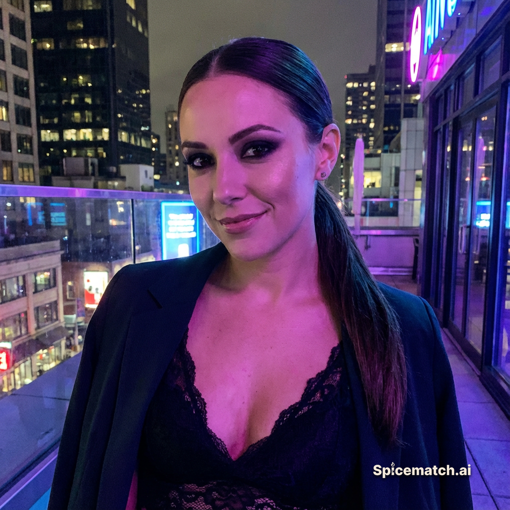 Nyx, 32, an AI creator on SpiceMatch